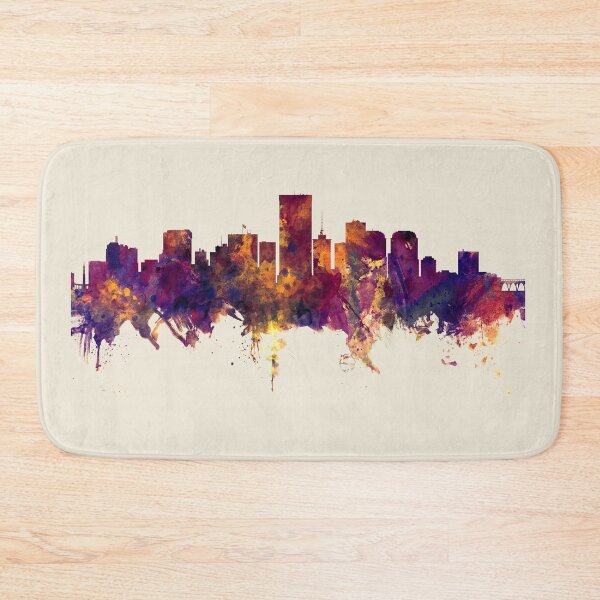 Artikelvorschau, Richmond Virginia Skyline entworfen und verkauft von ArtPrints.