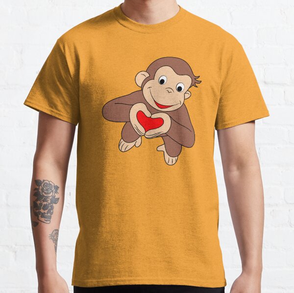 Curious George Is All Heart Classic T-Shirt