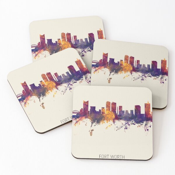 Item preview, Fort Worth Texas Skyline designed and sold by ArtPrints.