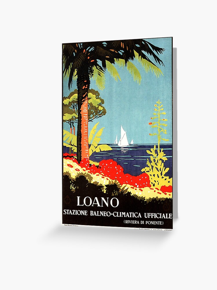 Loano Vintage Art Travel Advertisement Poster Picture Print