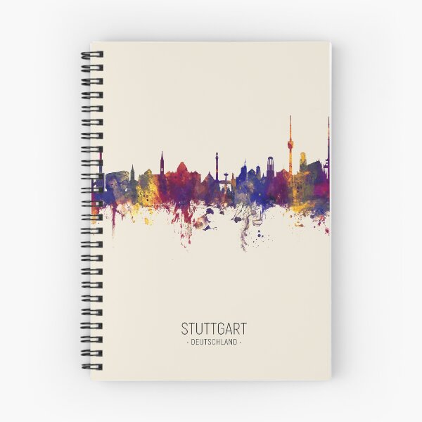 Item preview, Stuttgart Germany Skyline designed and sold by ArtPrints.