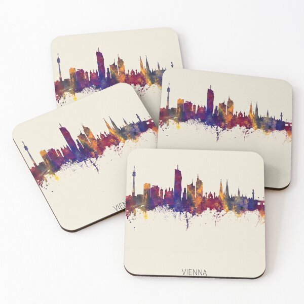 Item preview, Vienna Austria Skyline designed and sold by ArtPrints.