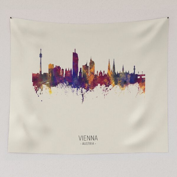 Item preview, Vienna Austria Skyline designed and sold by ArtPrints.