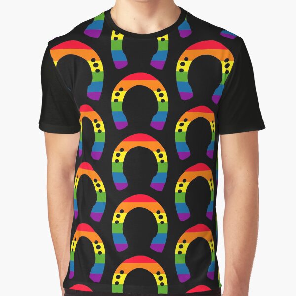 Horseshoe - Gay Graphic T-Shirt