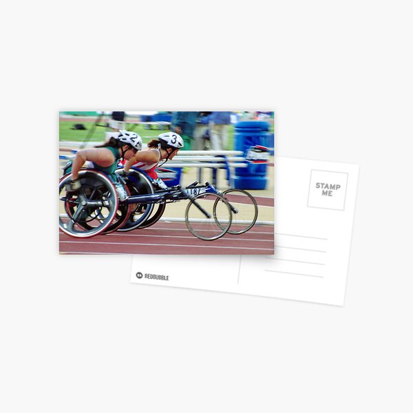 Item preview, The Wheelchair Racers designed and sold by Adrian Paul.