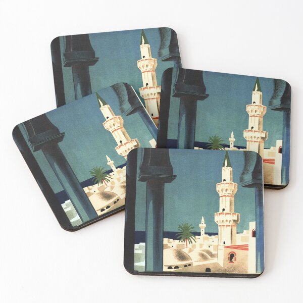 Item preview, TRIPOLI LEBANON Middle East Art Deco Vintage Italy Travel designed and sold by retroposters.