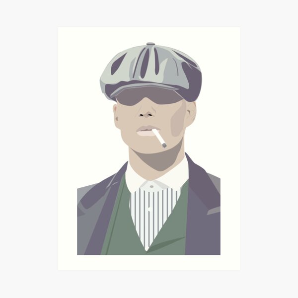 Tommy Shelby FanArt Art Print