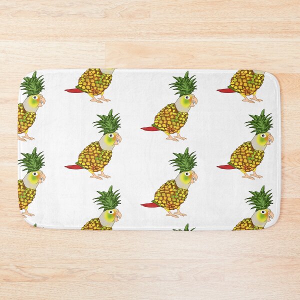 Item preview, funny Green Cheeked Pineapple Conure doodle designed and sold by FandomizedRose.