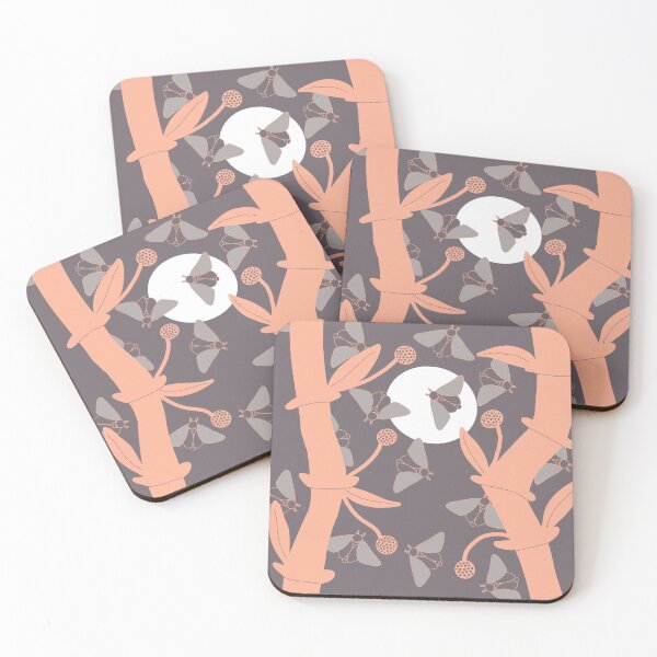 Item preview, Bambous with Moths designed and sold by Giliane Bader.