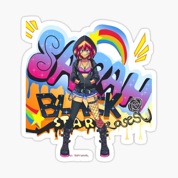Anime Street Graffiti Sticker