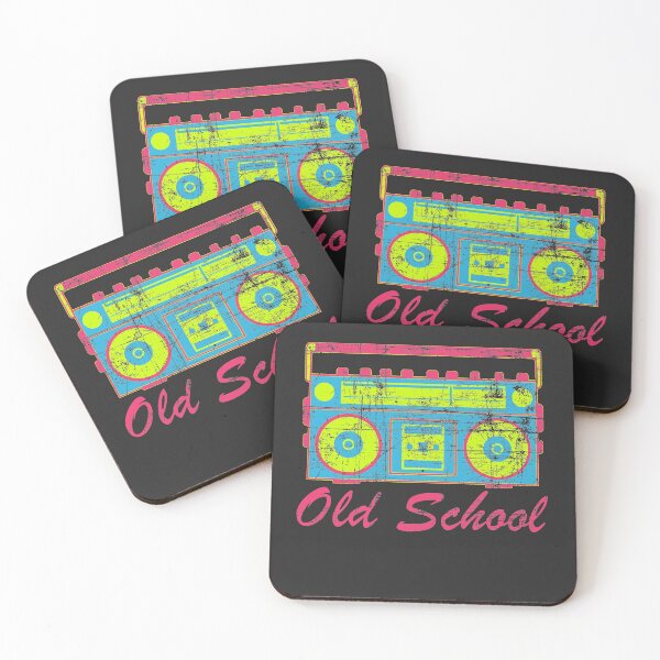 Item preview, Oldschool Boombox Distressed designed and sold by Spoof-Tastic.