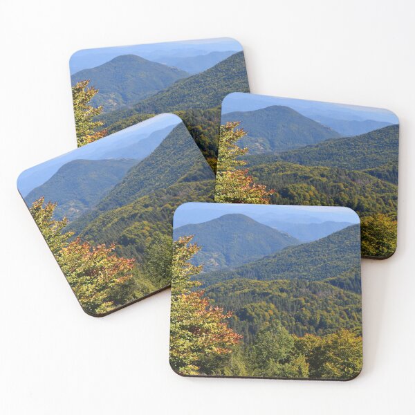 Item preview, Panoramic mountains in early Autumn designed and sold by Dilyana Rumenova - Shantabella.