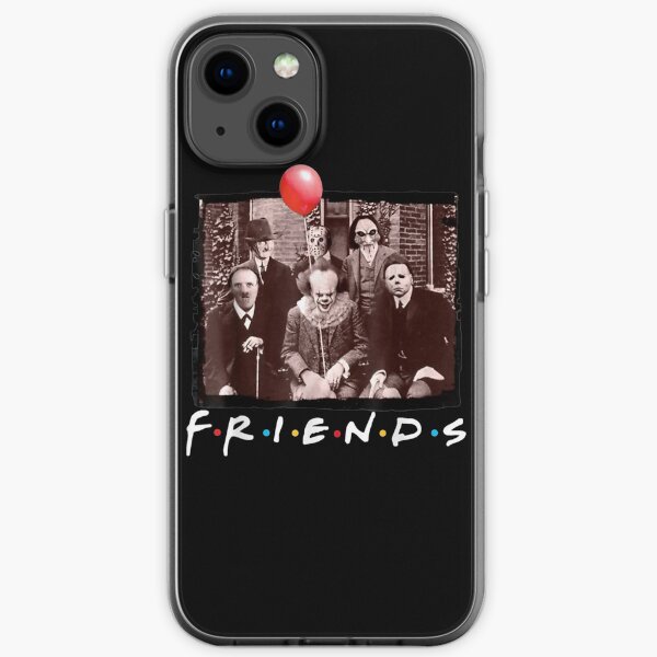 Friends Horror Movie Creepy Halloween Gift iPhone Soft Case