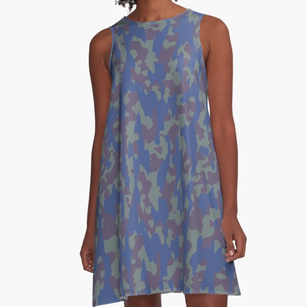 Camo A-Line Dress