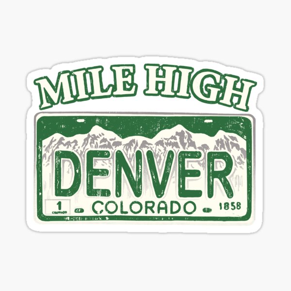 Denver colorado Sticker