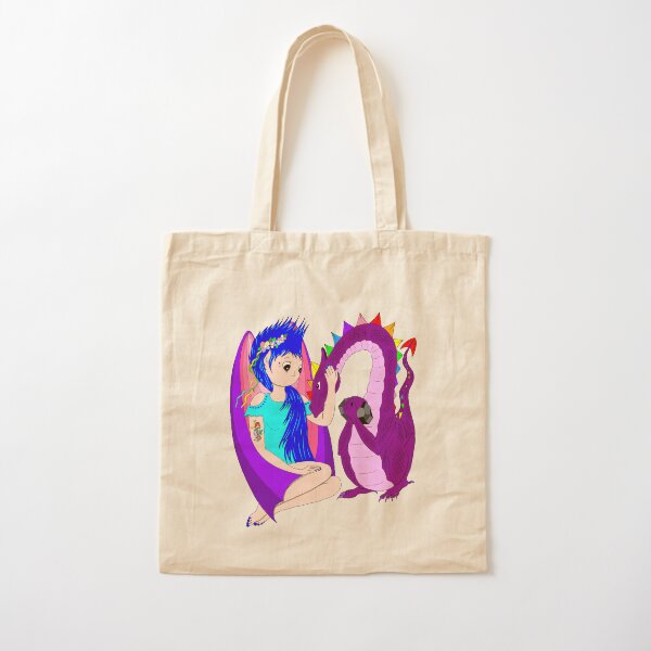 Onyx crystal fairy Cotton Tote Bag