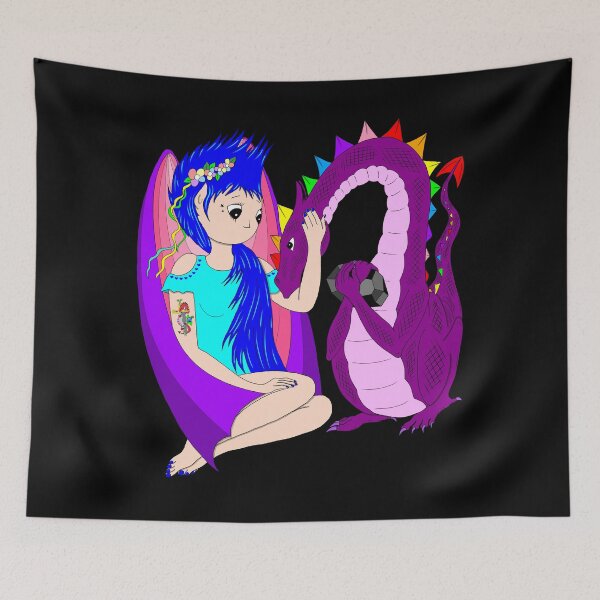 Item preview, Onyx crystal fairy designed and sold by Melanie Jeyakkumar.