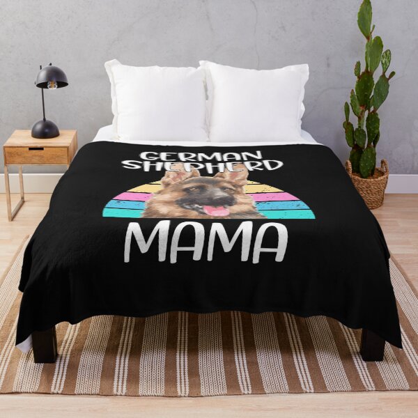 Item preview, Cute Gift For Proud German Shepherd Lover, German Shepherd Mama Gift, Retro Dog Lover Gift designed and sold by MommyMakesGifts.