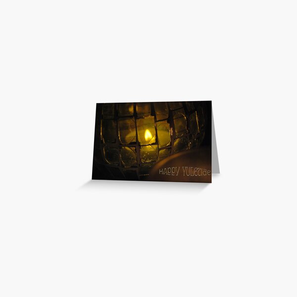 Yuletide upon us Greeting Card