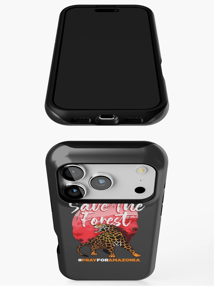 Thumbnail 3 of 4, iPhone Case, Save the Forest designed and sold by RafaRodrix.