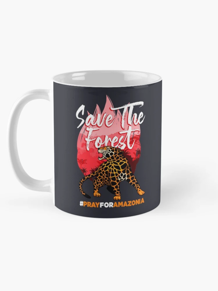 Thumbnail 5 of 6, Coffee Mug, Save the Forest designed and sold by RafaRodrix.