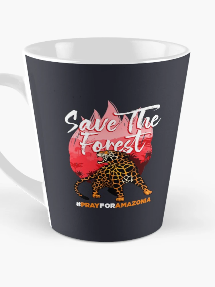 Thumbnail 3 of 4, Coffee Mug, Save the Forest designed and sold by RafaRodrix.