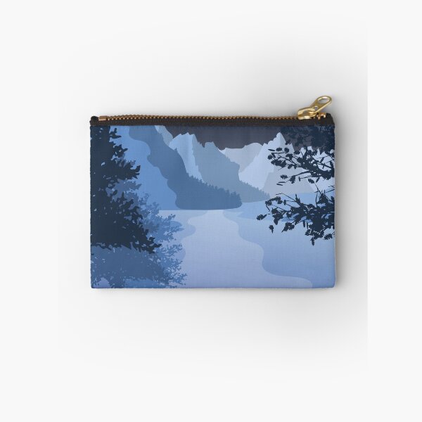 Item preview, 2D  Night Winter Landscape designed and sold by Bluecherryuk.