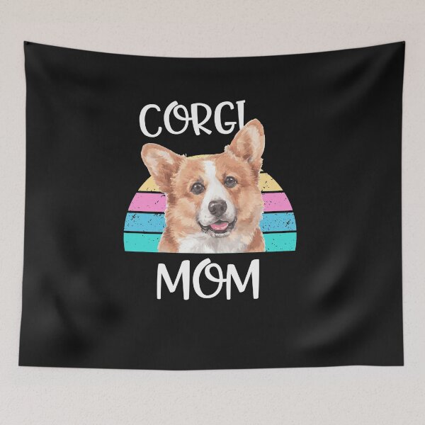 Item preview, Cute Gift For Proud Corgi Lover, Corgi Mama Gift, Retro Dog Lover Gift designed and sold by MommyMakesGifts.