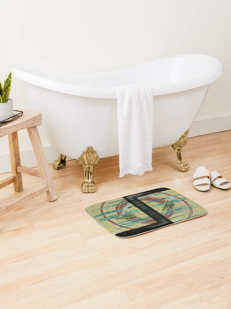 Thumbnail 2 of 6, Bath Mat, Biplanes designed and sold by David Zackus.