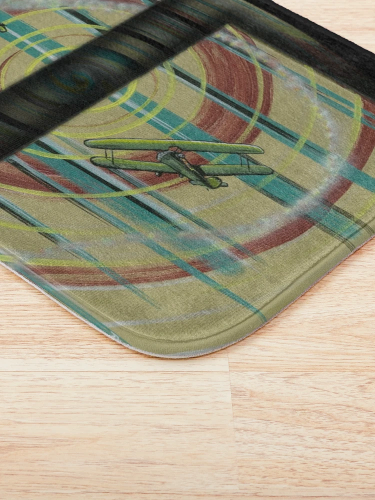 Thumbnail 3 of 6, Bath Mat, Biplanes designed and sold by David Zackus.