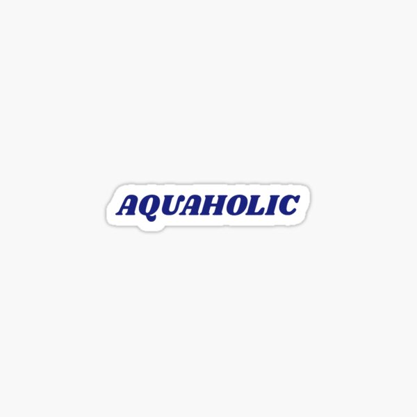 Vista previa del artículo con la obra «Hidratación con agua Aquaholic», diseñado y vendido por radiantdark.