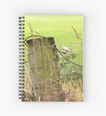Electric Fence Post in Pasture Green Spiralblock