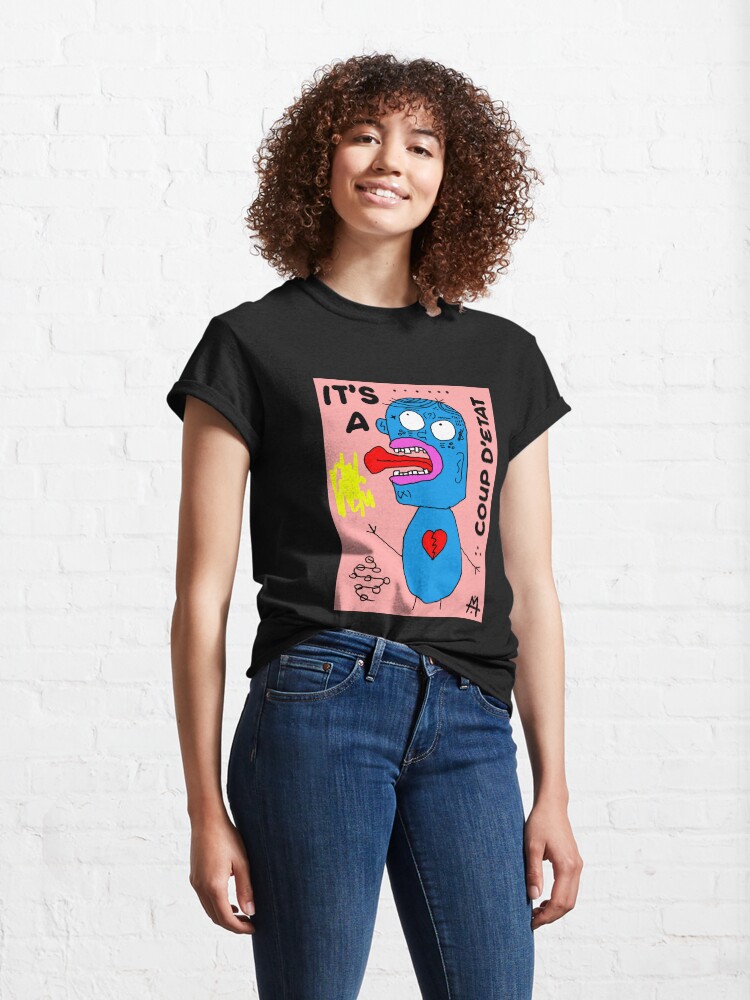 Alternate view of Scykosiz full body coup d'etat Classic T-Shirt