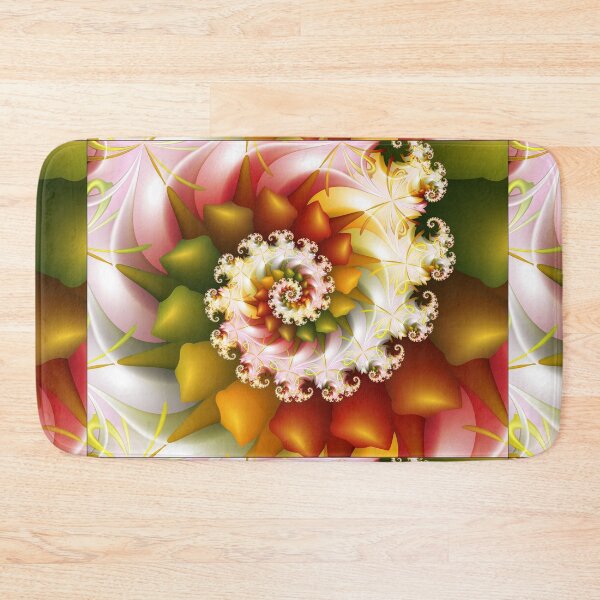 Item preview, Colourful Spinning Floral Abstract designed and sold by pinkal.