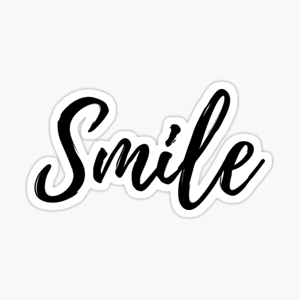 Smile Sticker