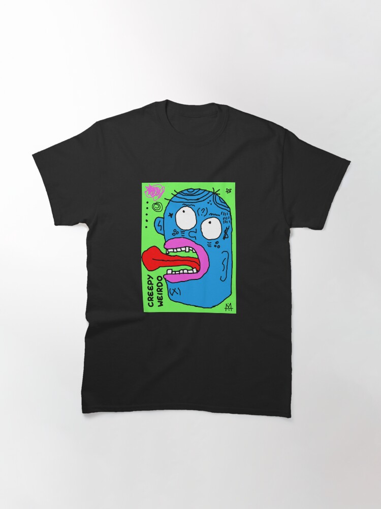 Alternate view of Scykosiz - creepy weirdo Classic T-Shirt