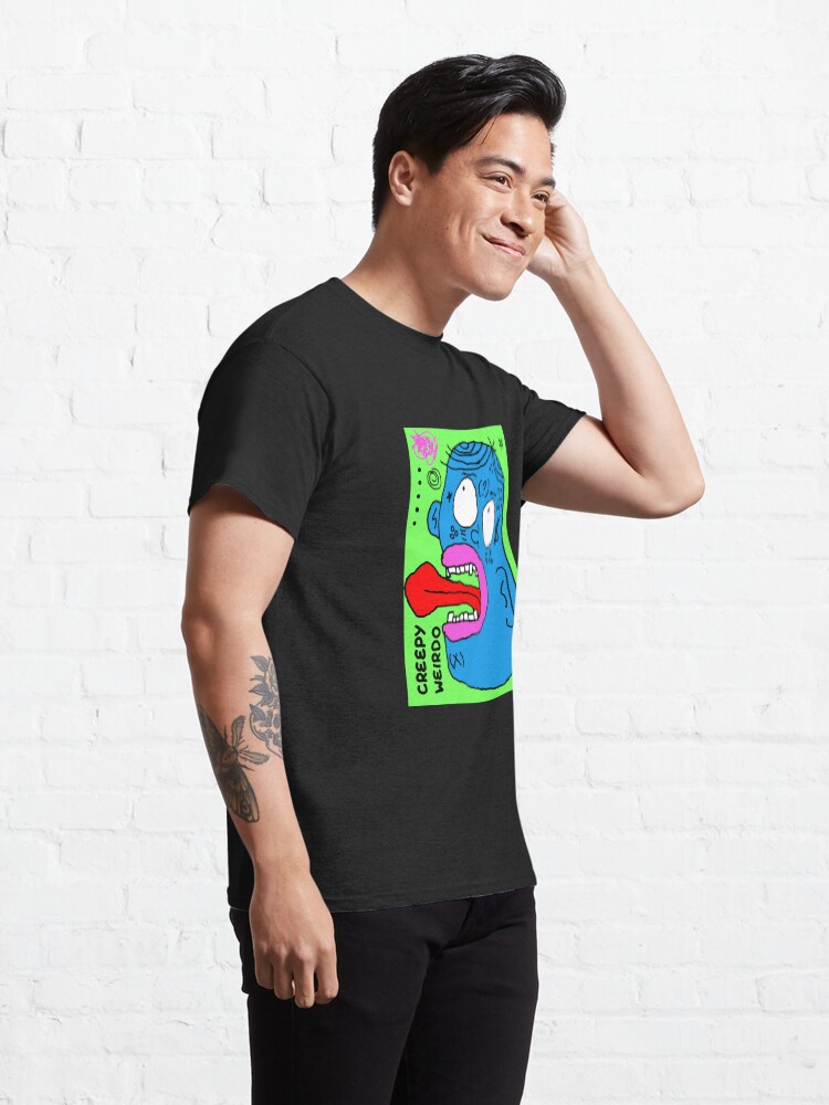 Alternate view of Scykosiz - creepy weirdo Classic T-Shirt