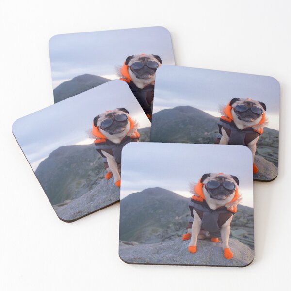 Item preview, Another Summit For Adventure Pug designed and sold by pugventurephoto.