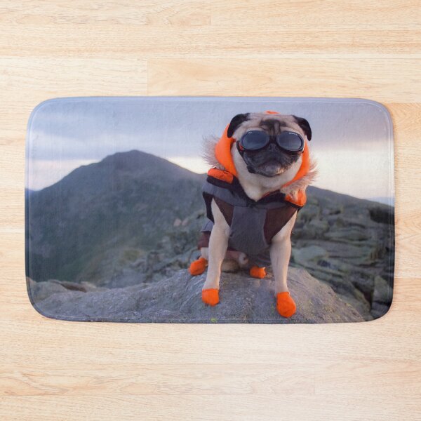 Item preview, Another Summit For Adventure Pug designed and sold by pugventurephoto.
