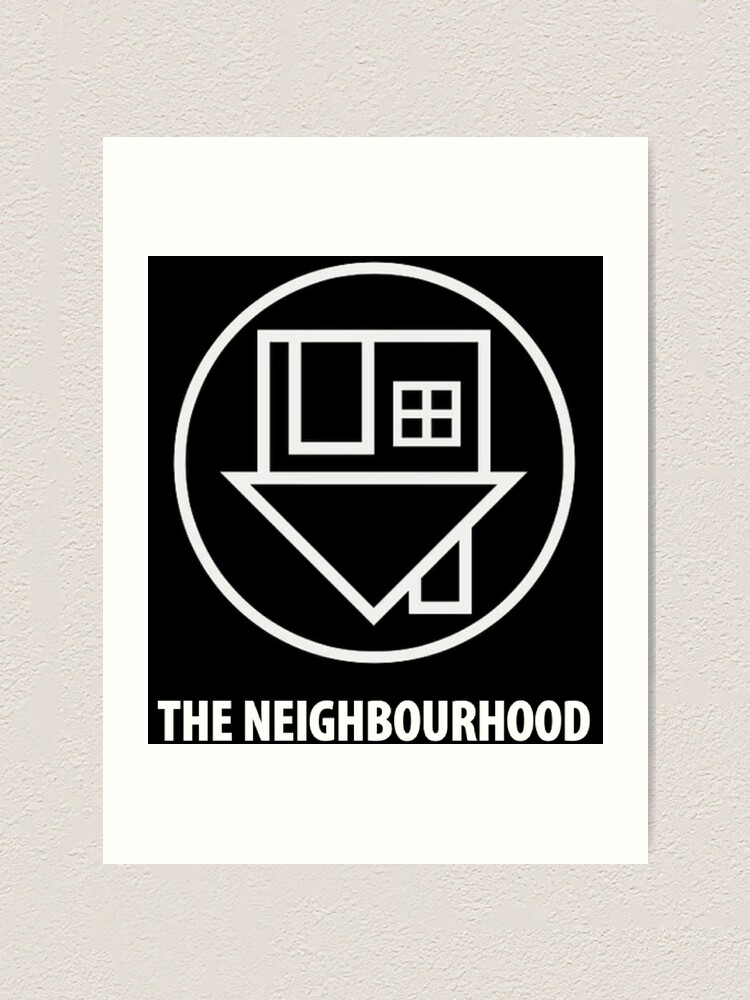 Alternate view of The Neighbourhood Logo Art Print