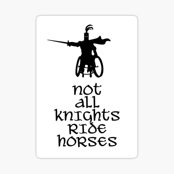 Artikel-Vorschau von Nicht alle Ritter reiten auf Pferden!, designt und verkauft von LordNeckbeard.