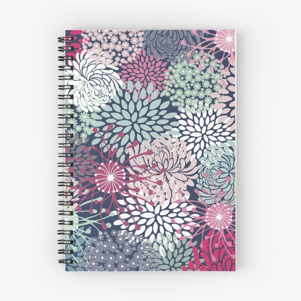 Item preview, Colorful Flower Garden Abstract Pattern designed and sold by meggydesigns.