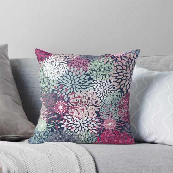 Item preview, Colorful Flower Garden Abstract Pattern designed and sold by meggydesigns.