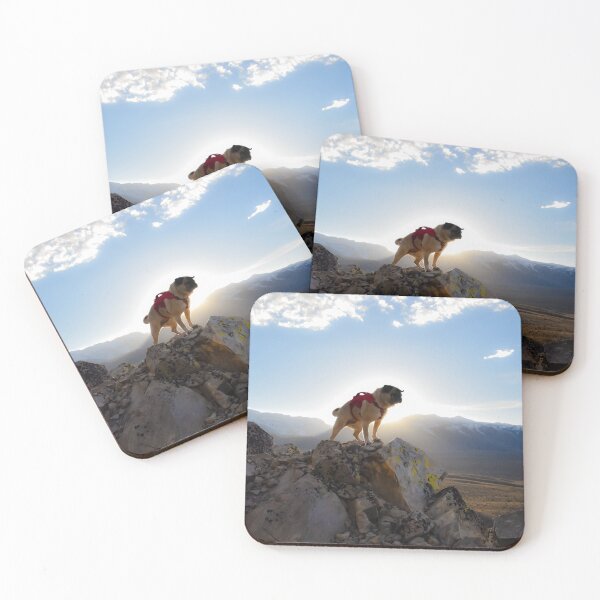 Item preview, Summit Sunset For Squishfaced Pug designed and sold by pugventurephoto.