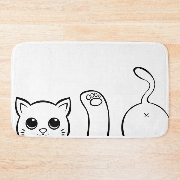 Item preview, Kitty at Play designed and sold by Facebook.com/ ArtByAmyMinori.