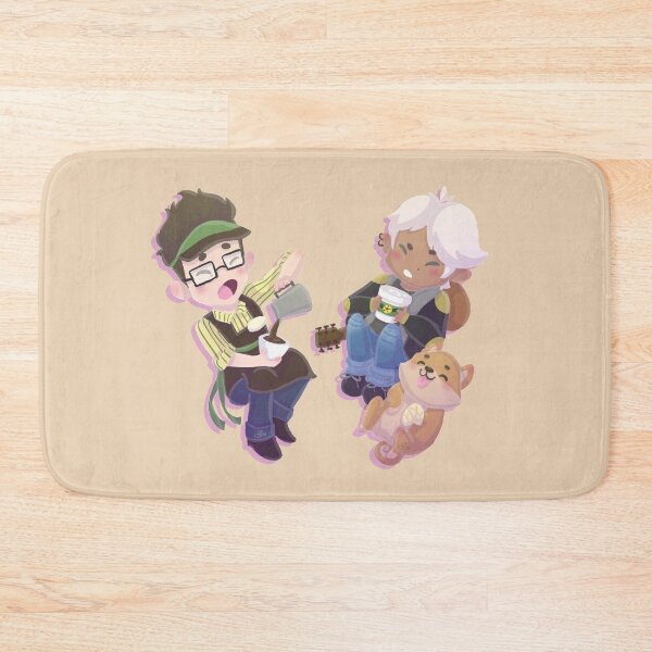 Item preview, Barista Busker and Shiba designed and sold by MynnuB.