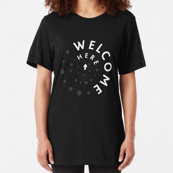 Welcome Here Slim Fit T-Shirt