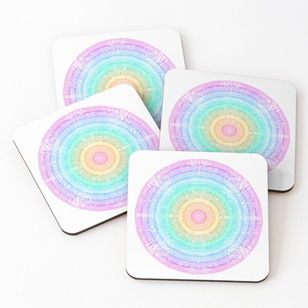 Item preview, Rainbow Mandala Pattern designed and sold by starrypanda.