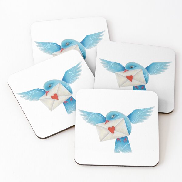 Item preview, Flying with with a love letter designed and sold by KateOzArt.
