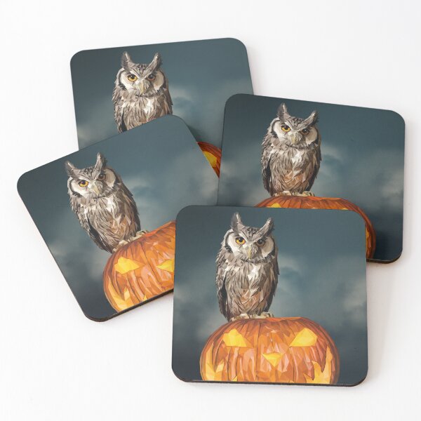 Item preview, Halloween Owl designed and sold by Artenreich.